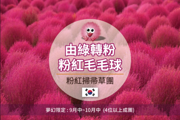 粉紅毛毛球X加平自行車一日團