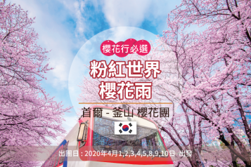 首爾出發 > 鎮海櫻花道一天團