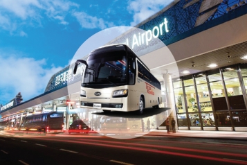首爾-金浦機場接送45人車